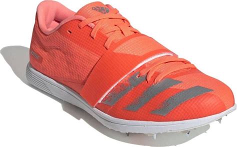 spike schoenen adidas oranje blauw|Atletiekschoenen .